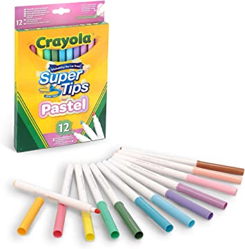 Plumón Crayola Super Tips C/70 Piezas + 10 C/ Aroma - La Niña de los  Plumones