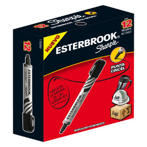 Marcador permanente Esterbrook negro – Alfa Papelería