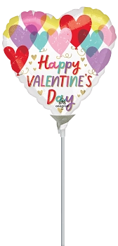 Globo Metalico 9H Hearts On Hearts Valentine