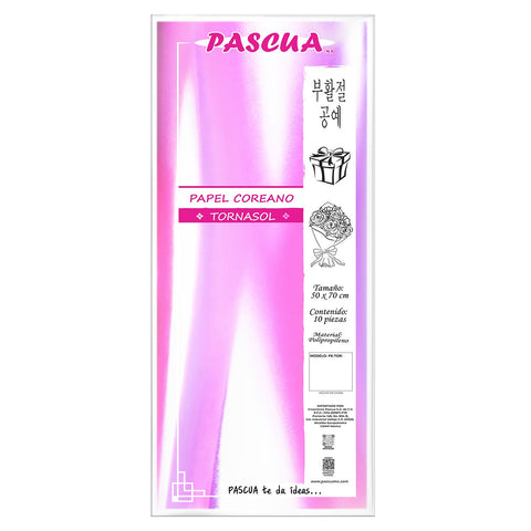 Papel Coreano Tornasol C/10 Fiusha