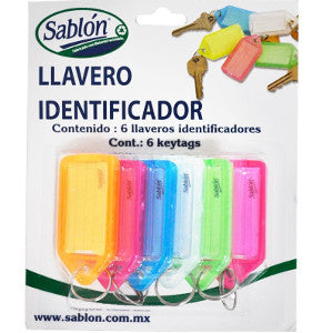 Llavero Identificador 116M Blister C/6