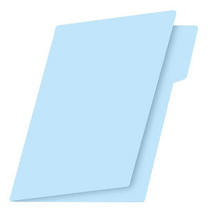 Folder Mapasa Carta Azul Pastel C/25