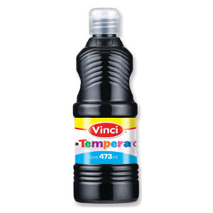 Pintura Tempera Vinci 473ml Negro